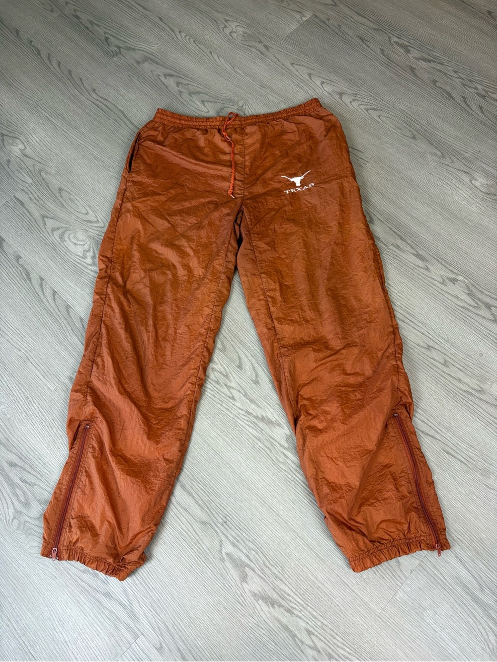 Men's Texas LonghornsOrange Windbreaker Jogger Pants
